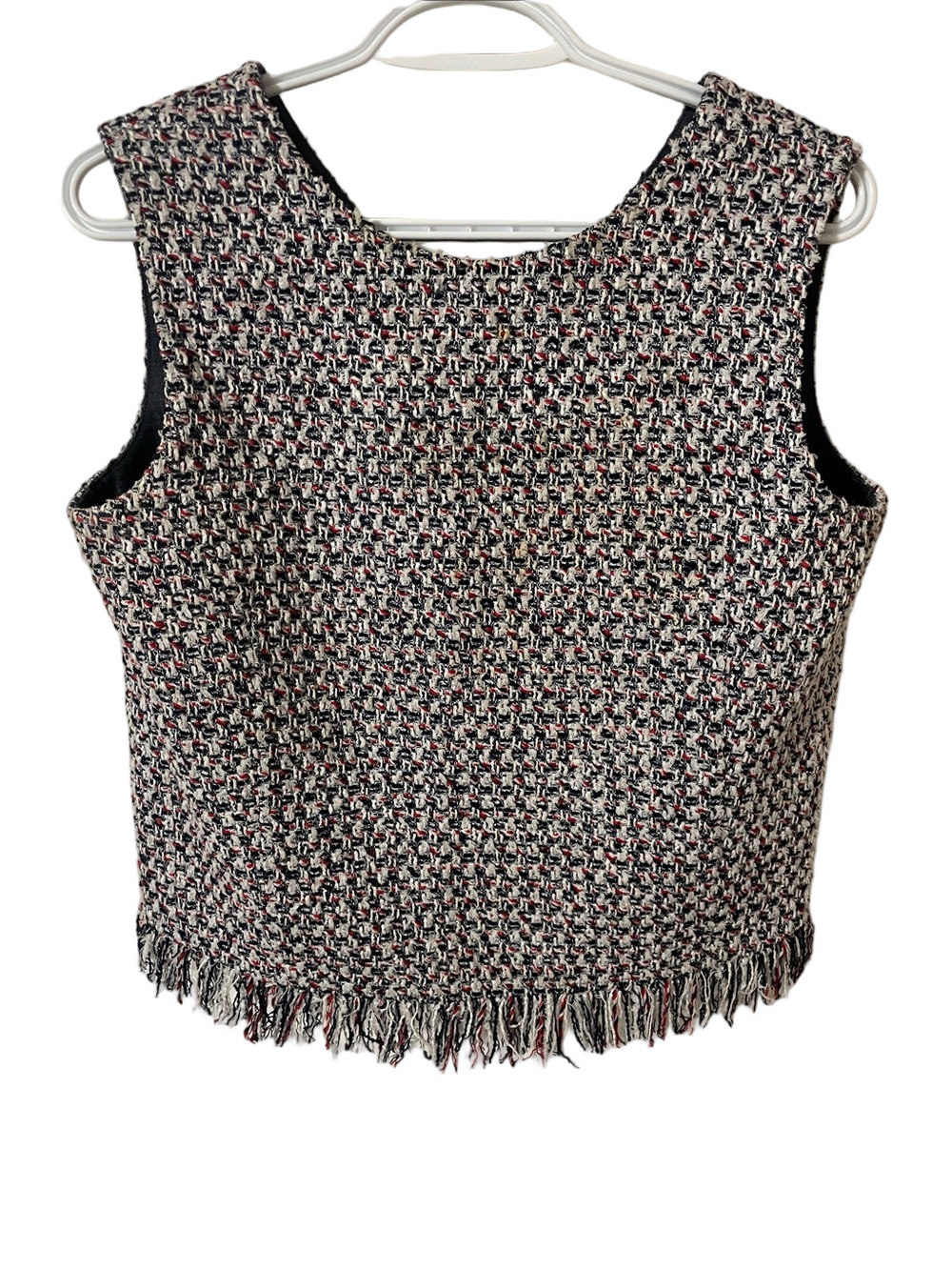 Tomorrowland Sleeveless Multicolour Woven Top Size 40